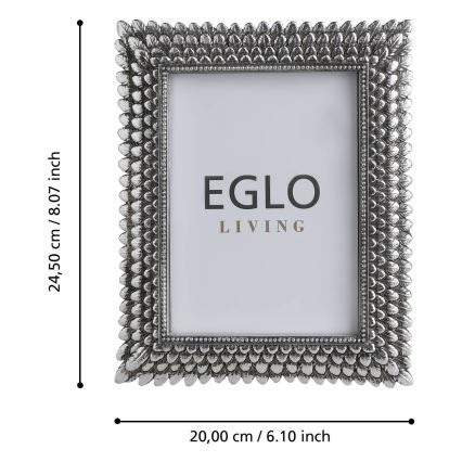 Eglo - Billedramme 13x18 cm sølvfarvet