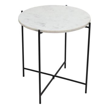 Eglo 424001 - Sidebord TOWADA 44 cm, marmordekor/sort