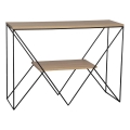 Eglo 424016 - Sidebord OTAWARA 77x106 cm brun/sort