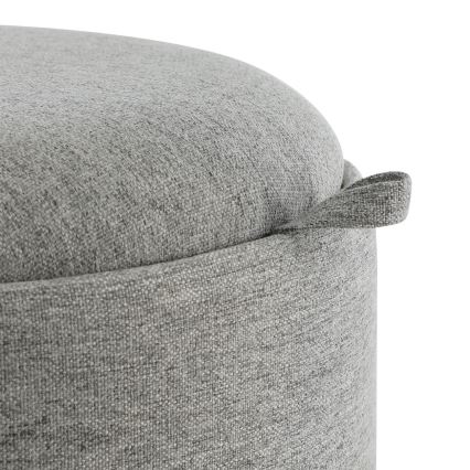 Eglo - SÆT 2x Taburet diameter 34,5/39 cm grå
