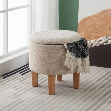 Eglo 424032 - Skammel MASHIKE 40x39 cm beige