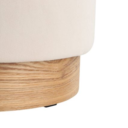 Eglo - SÆT 2x Taburet diameter 30,5/37 cm beige