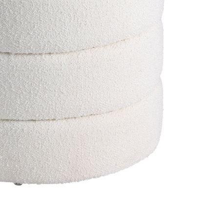 Eglo - SÆT 2x Taburet diameter 33,5/40 cm hvid