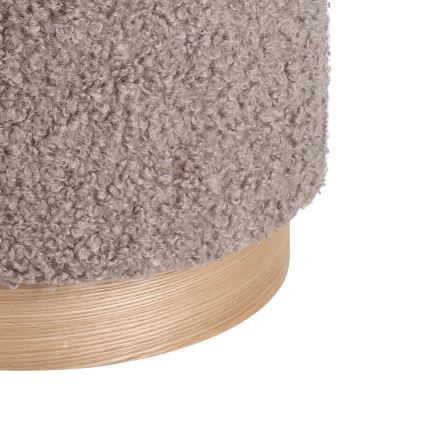 Eglo - SÆT 2x Taburet diameter 31,5/38,5 cm brun