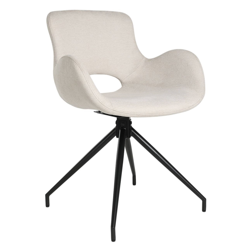 Eglo - Spisebordsstol 82x58 cm cremefarvet/sort