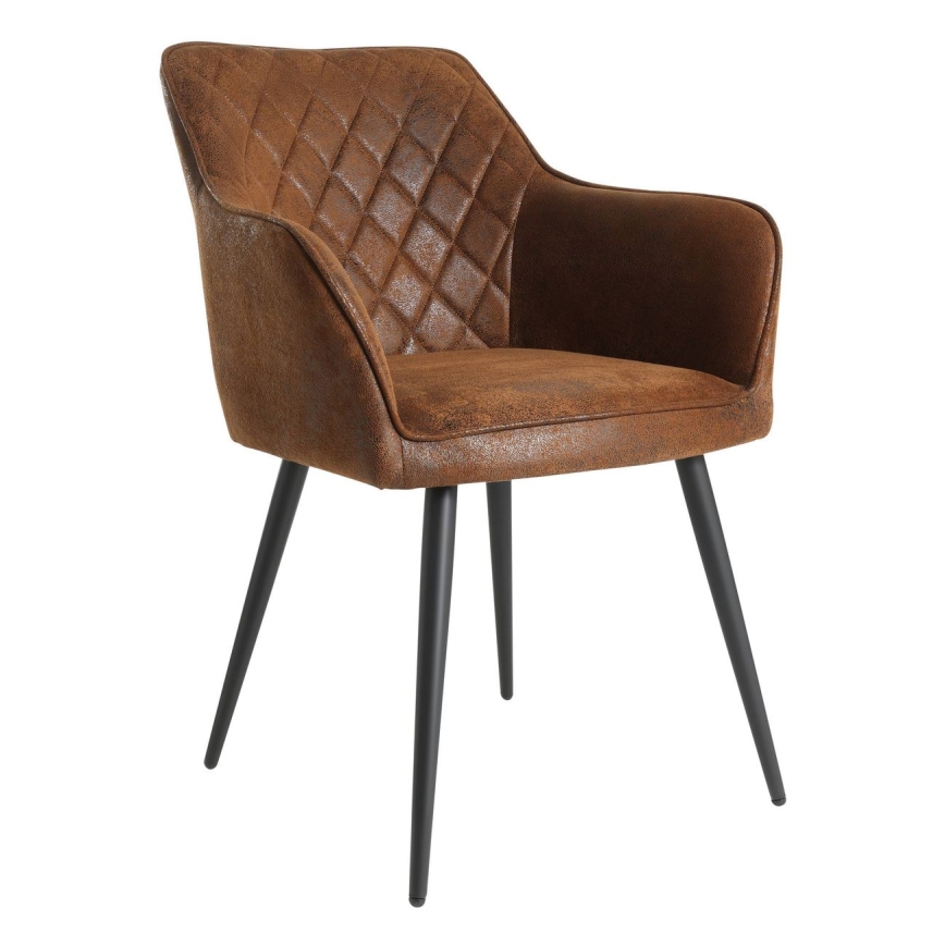 Eglo - Spisestol 81,5x63 cm brun