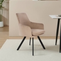 Eglo 424942 - Lænestol APALIT 86x60 cm beige/sort