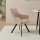 Eglo 424942 - Lænestol APALIT 86x60 cm beige/sort