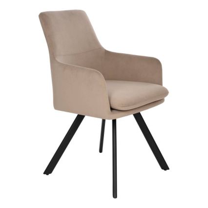 Eglo 424942 - Lænestol APALIT 86x60 cm beige/sort