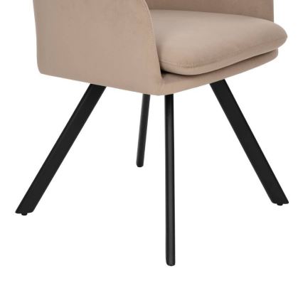 Eglo 424942 - Lænestol APALIT 86x60 cm beige/sort