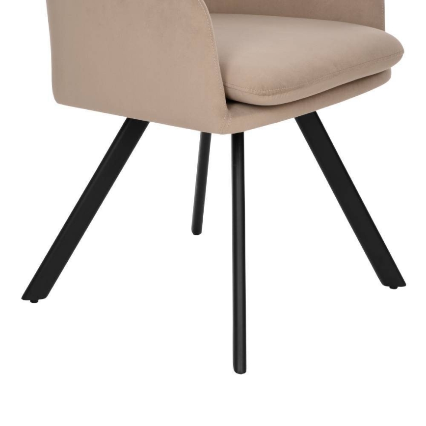 Eglo 424942 - Lænestol APALIT 86x60 cm beige/sort