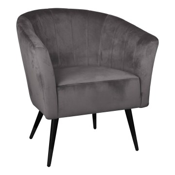 Eglo 424946 - Lænestol AMPAHA 78x70 cm grå