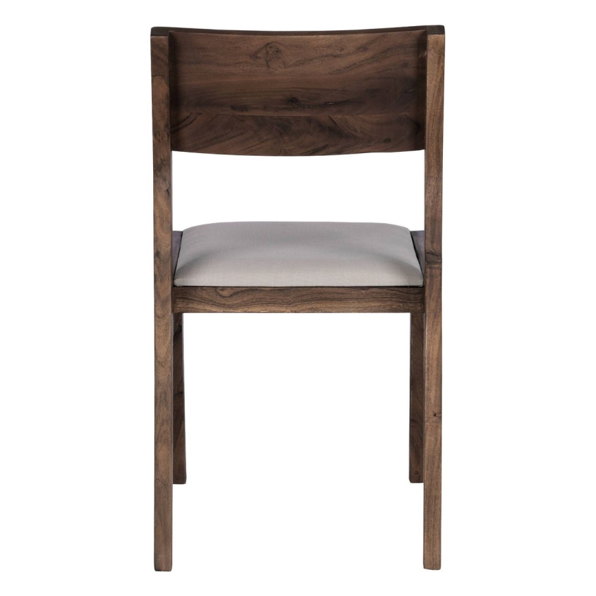 Eglo - Spisestol 84x55 cm brun/cremefarvet