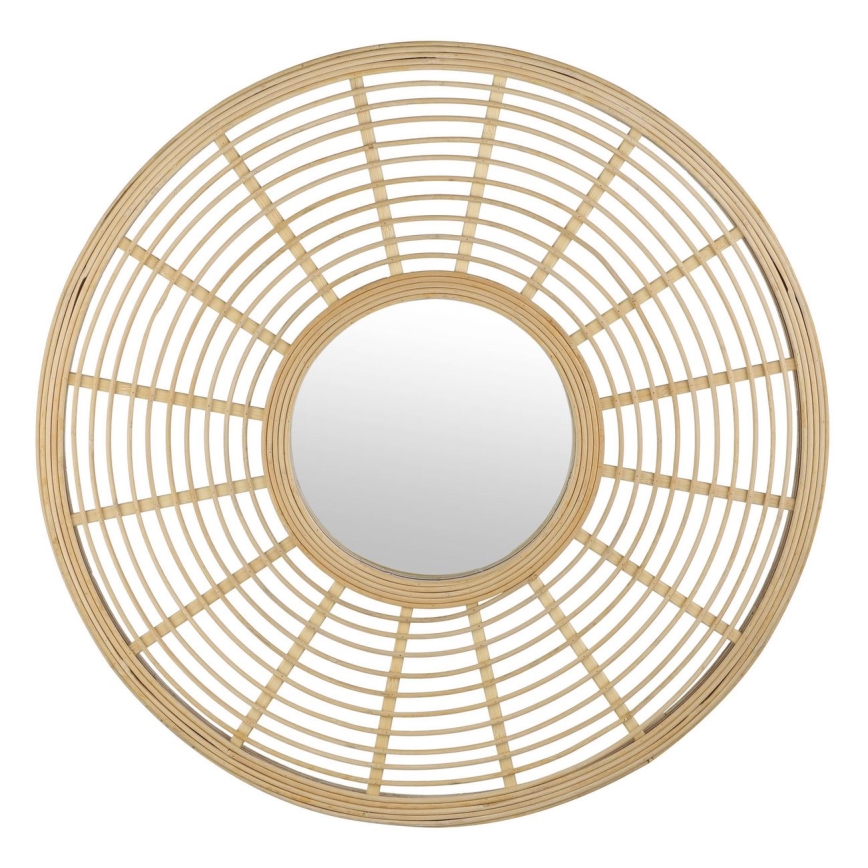 Eglo - Vægspejl diameter 55 cm bambus