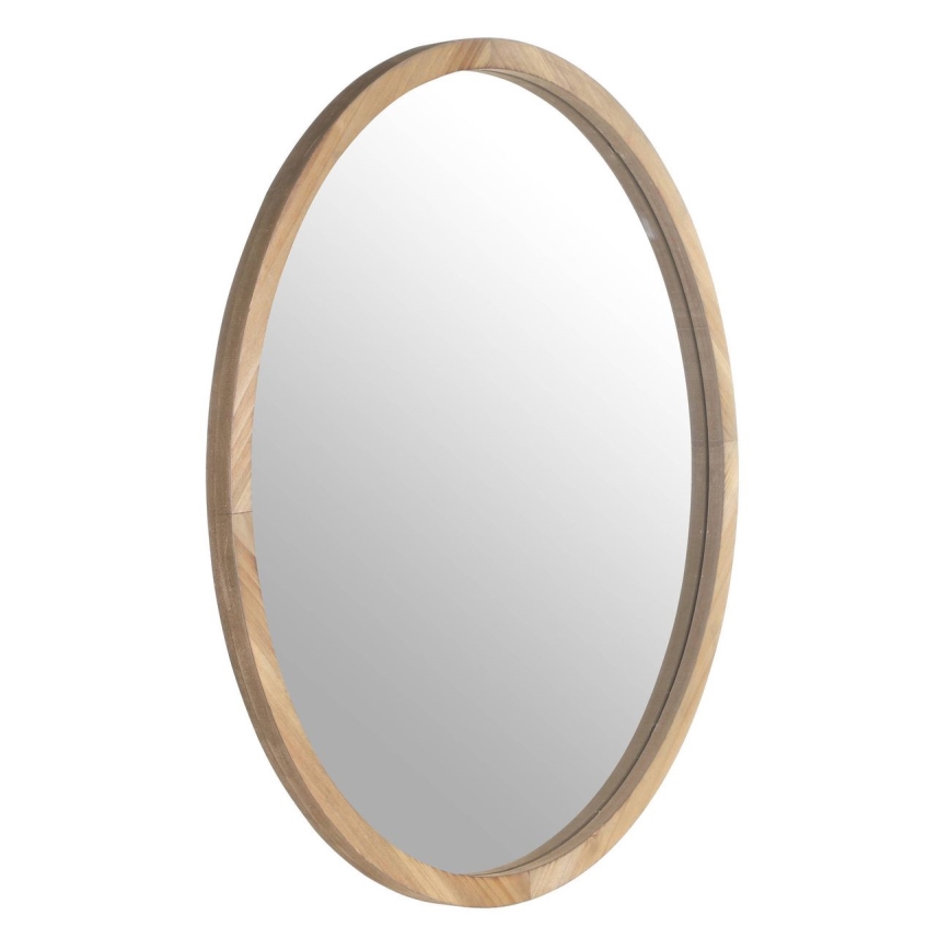 Eglo - Vægspejl diameter 70 cm brun