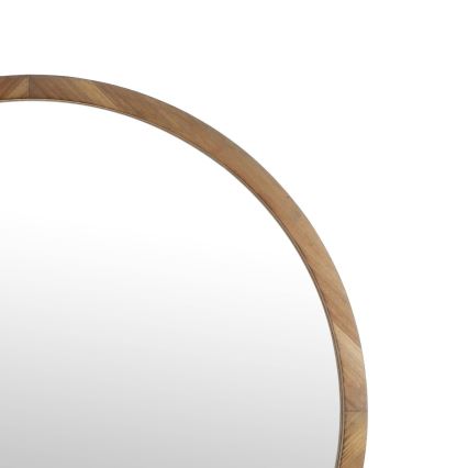 Eglo - Vægspejl diameter 70 cm brun