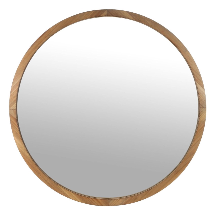 Eglo - Vægspejl diameter 70 cm brun