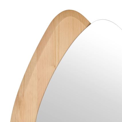 Eglo 425049 - Vægspejl LIOMA 68x48 cm ædelgran/beige