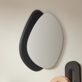 Eglo 425051 - Vægspejl LIOMA 68x48 cm gran/sort