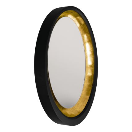 Eglo 425061 - Vægspejl BONTANG 80x60 cm sort/guld