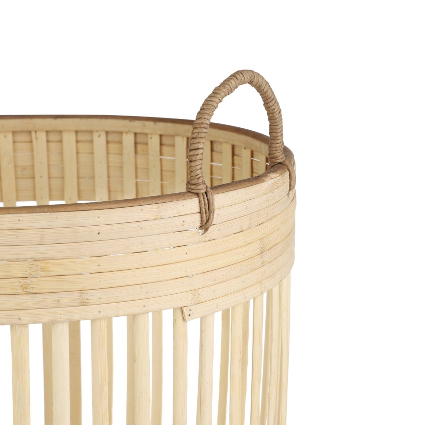 Eglo - Dekorativ kurv 50x36 cm beige
