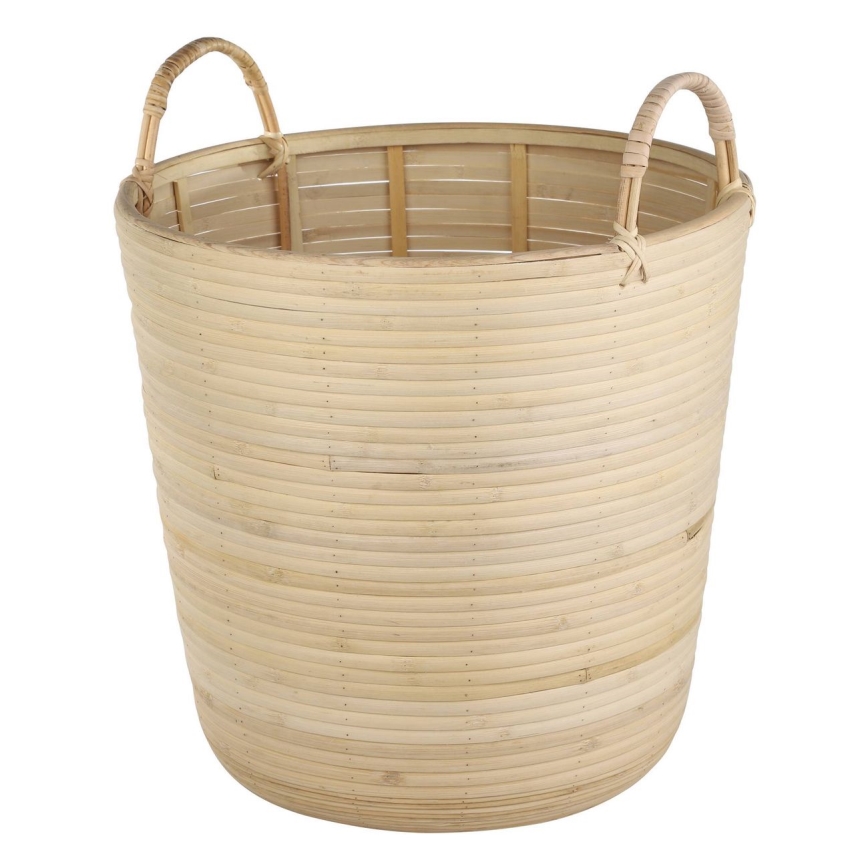 Eglo - Dekorativ kurv 41x36 cm beige