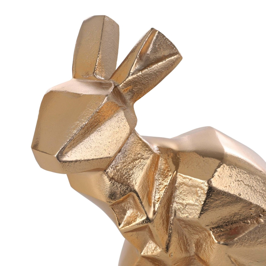 Eglo - Metal dekoration 17,5x16 cm kanin/guldfarvet