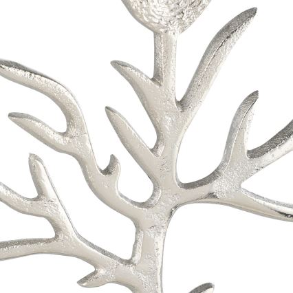 Eglo - Metal dekoration 32x19 cm sølvfarvet