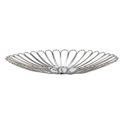 Eglo - Dekorativ bakke diameter 40,5 cm skinnende krom