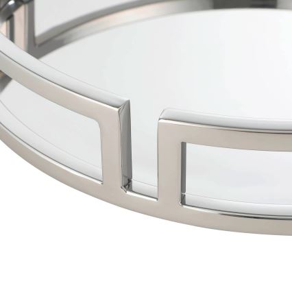 Eglo - Dekorativ bakke diameter 38 cm skinnende krom