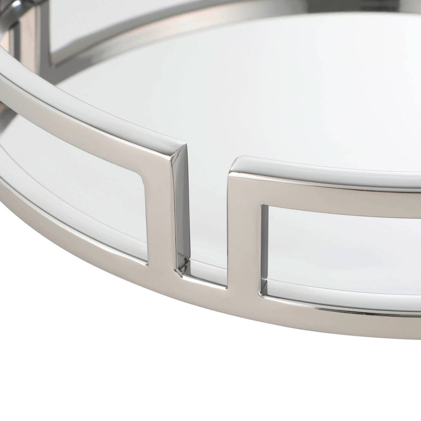 Eglo - Dekorativ bakke diameter 38 cm skinnende krom