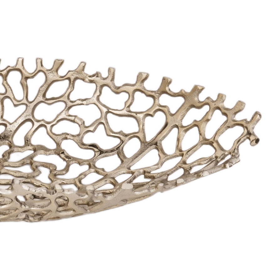Eglo - SÆT 2x Dekorativ bakke 44/61 cm guldfarvet