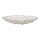 Eglo 427488 - Dekorativ skål KIMITSU Ø 45 cm, sølv