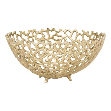 Eglo 427497 - Dekorativ skål KIMITSU Ø 32 cm, guld
