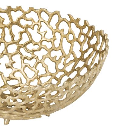 Eglo 427497 - Dekorativ skål KIMITSU Ø 32 cm, guld