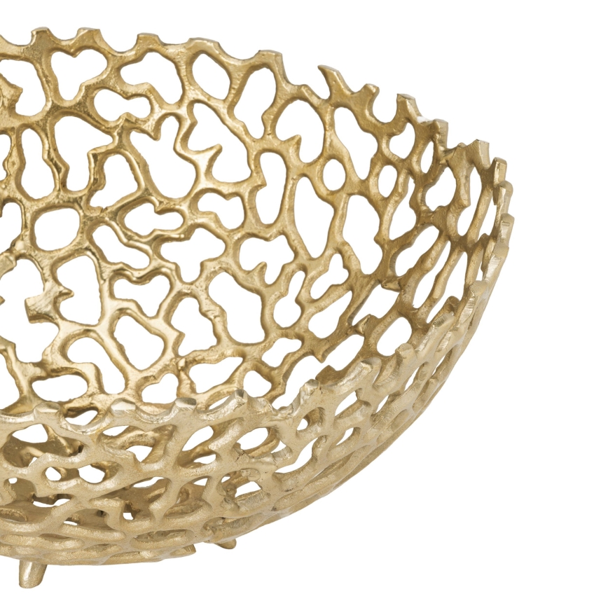 Eglo 427497 - Dekorativ skål KIMITSU Ø 32 cm, guld