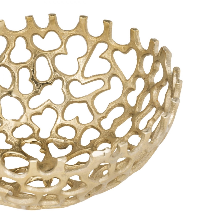 Eglo - Dekorativ bakke diameter 20,5 cm guldfarvet