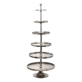 Eglo 427652 - Serveringsstativ BABIRIK 206x79 cm sølv