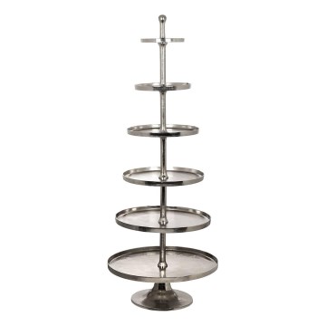 Eglo 427652 - Serveringsstativ BABIRIK 206x79 cm sølv