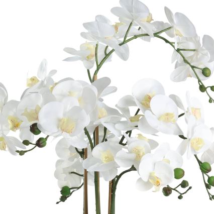 Eglo - Kunstig plante i blomsterpotte 65x50 cm orkidé