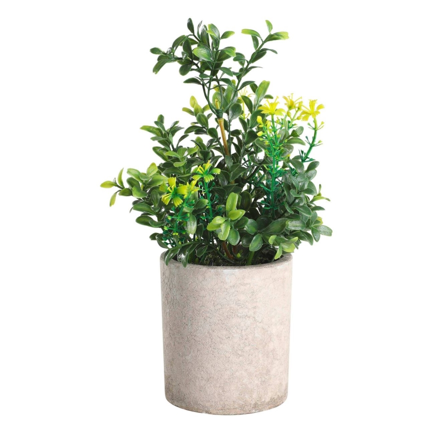 Eglo - Kunstig plante i blomsterpotte 25x15 cm