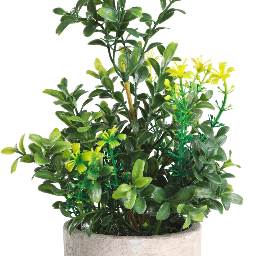 Eglo - Kunstig plante i blomsterpotte 25x15 cm
