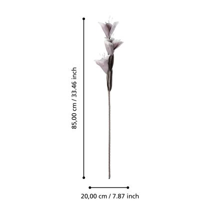 Eglo - Kunstig blomst 85 cm lilla