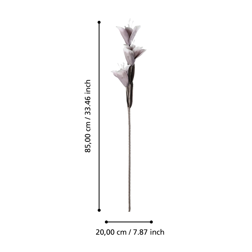 Eglo - Kunstig blomst 85 cm lilla