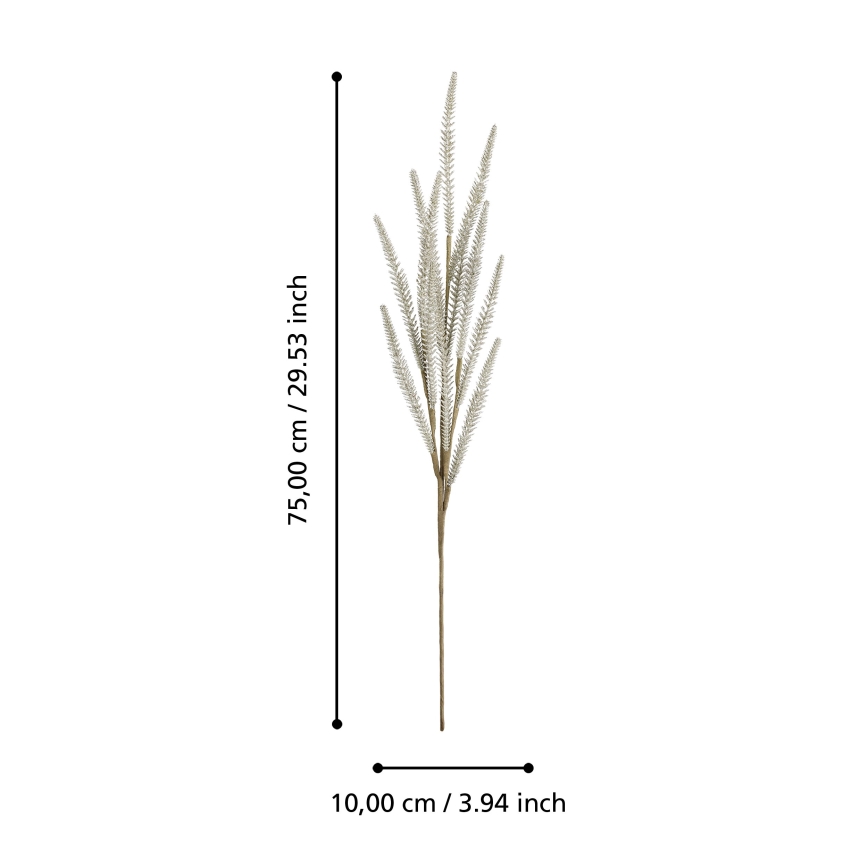 Eglo - Kunstig blomst 75 cm guldfarvet