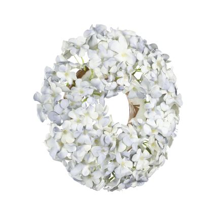 Eglo - Kunstig blomsterkrans diameter 35 cm blå