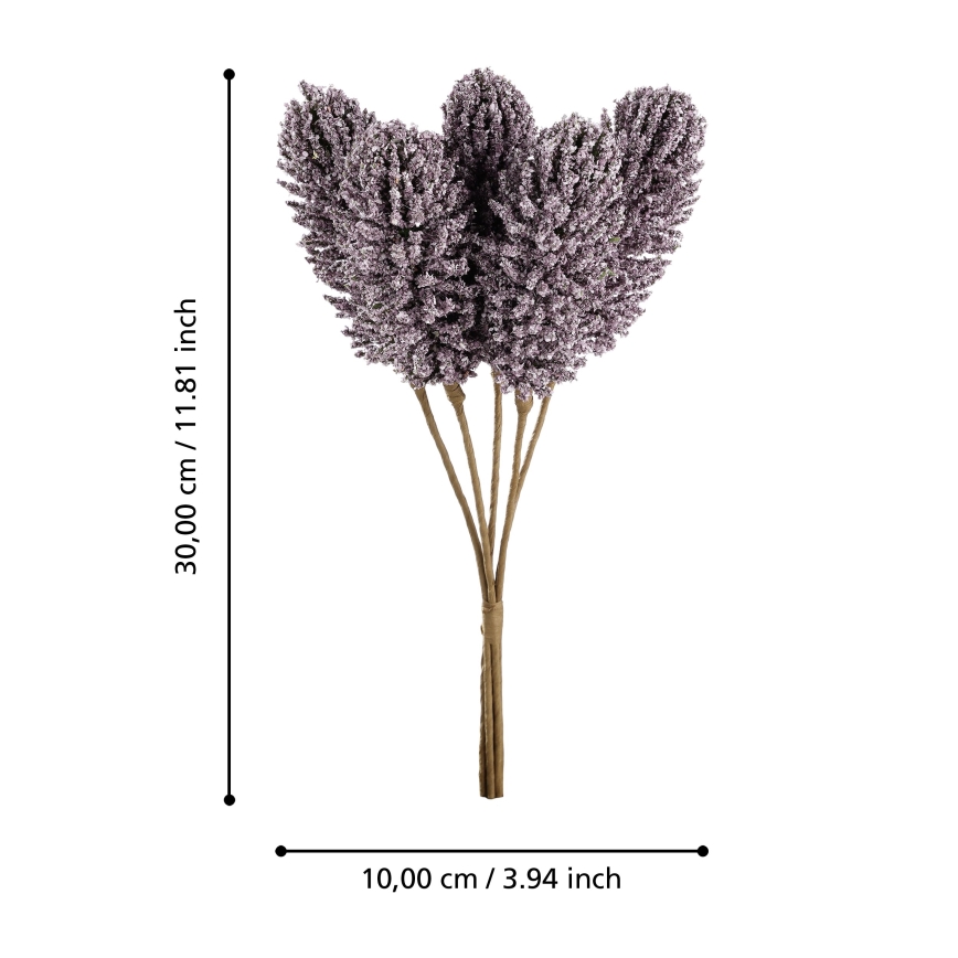 Eglo - Kunstig blomst 30 cm lilla
