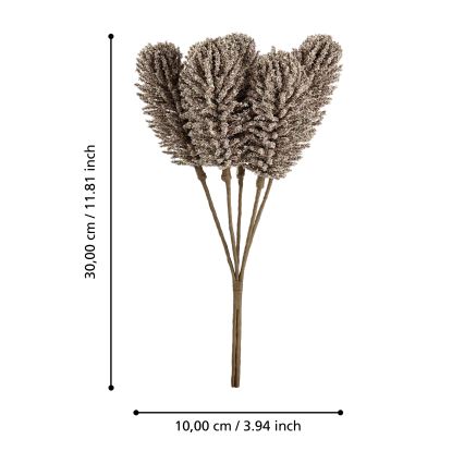 Eglo - Kunstig blomst 30 cm beige
