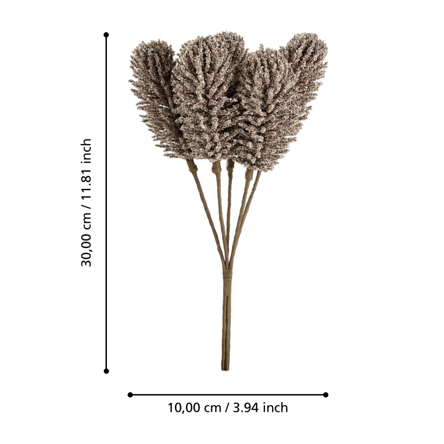 Eglo - Kunstig blomst 30 cm beige
