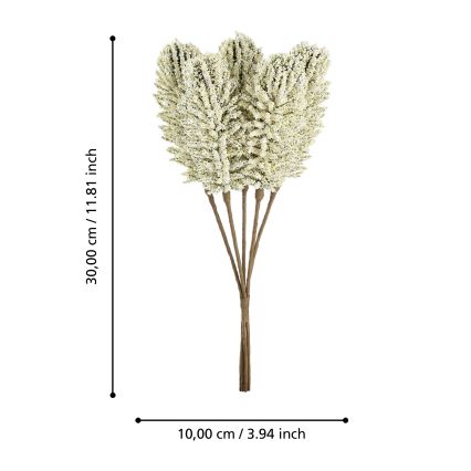 Eglo - Kunstig blomst 30 cm gul